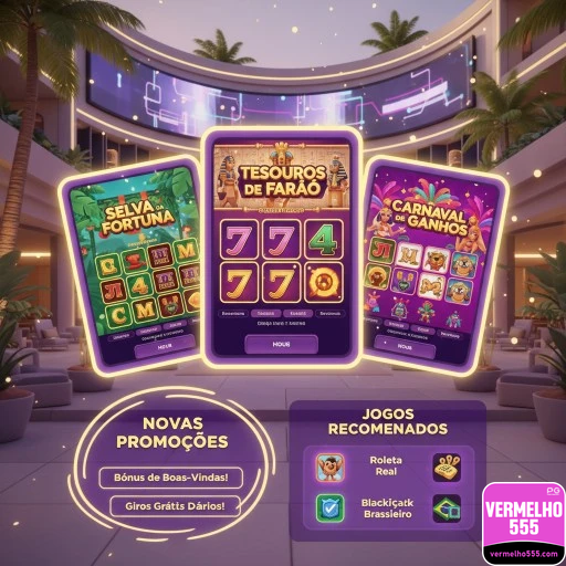 vermelho555.com Interface