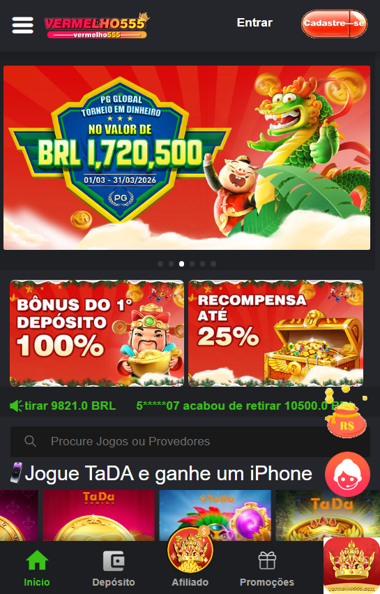 Recompensas VIP vermelho555.com